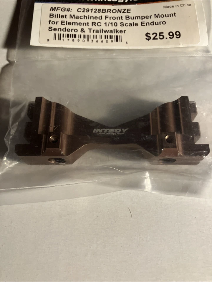 Integy C29128BRONZE Element Enduro Front Bumper Mount - Image 4 of 4