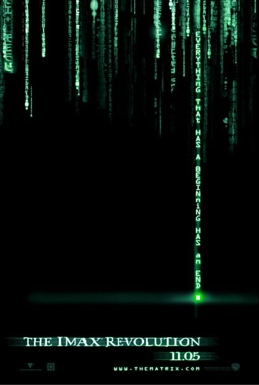 The Matrix Revolutions (Double Sided Imax Style Uv Coated) Original Movie Poster