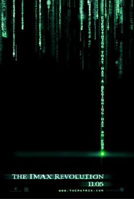The Matrix Revolutions (Zweiseitig Imax Stil UV Beschichtet) Original Filmposter