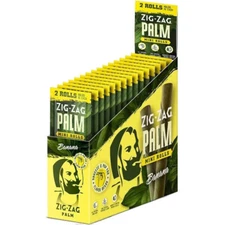 Zig Zag Palm Mini Rolls Banana Box - 15 Packs of 2 (30 Total)