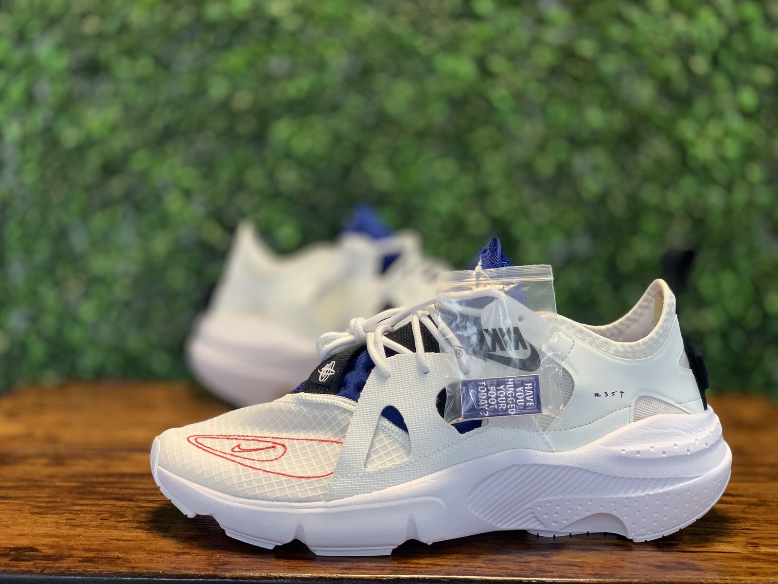 nike huarache type summit white