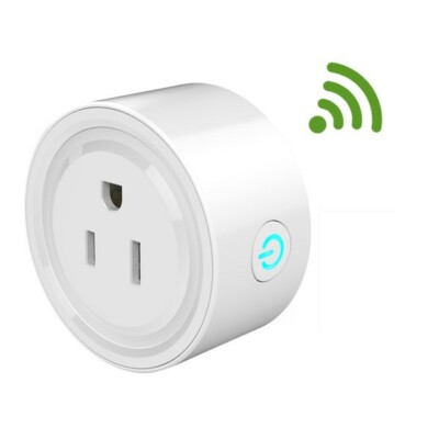 Smart  Mini WiFi Plug Outlet Works with Google Home Echo Alexa Remote Smart Life