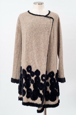 Brand New  Rinascimento  beige made in italy cardigan size M