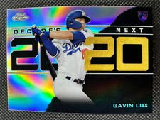 2020 #DNC-25 Gavin Lux Topps Chrome Updates Baseball Decades Next RC Dodgers