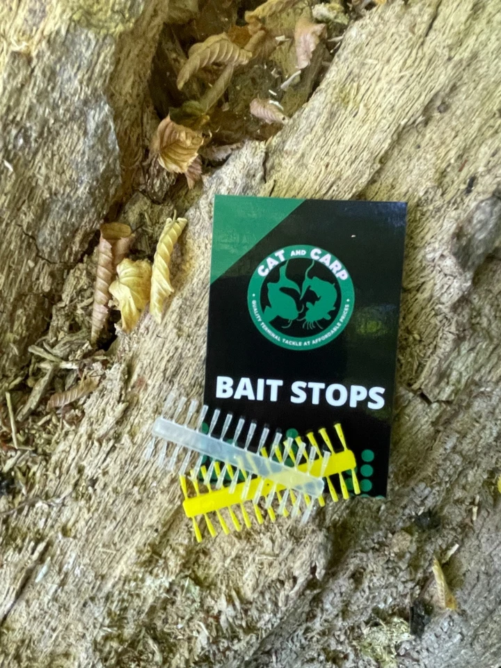 CAT & CARP 56 x QuickStops. Schnellstopfen. Druckstopps. Köder stoppt. Karpfenklemme Tackle.