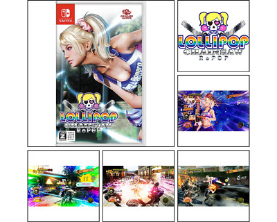 LOLLIPOP CHAINSAW RePOP Region Free NEW Nintendo Switch | eBay