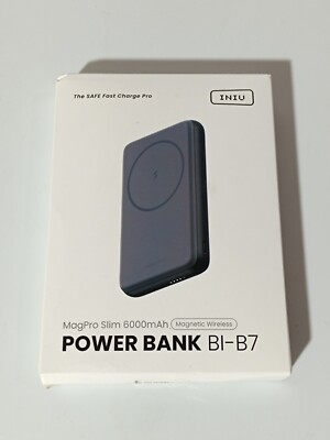 INIU for MagSafe Portable Charger, Ultra Slim 6000mAh 20W Magnetic Power _0,2_5