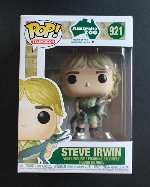 Steve Irwin #921 Funko Pop! Television Australia Zoo | eBay