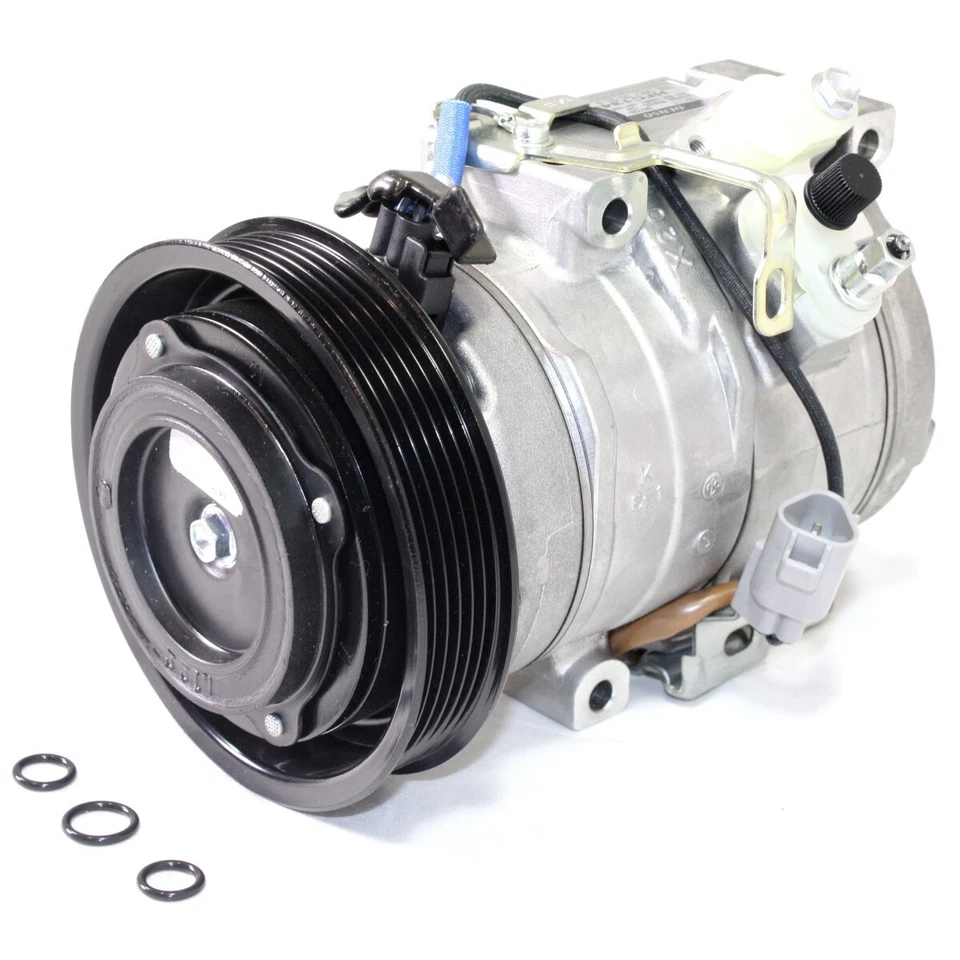 Compresor de aire acondicionado Denso 471-1280 nuevo con embrague para Lexus ES300 RX300 RX330 Foto 2 de 4
