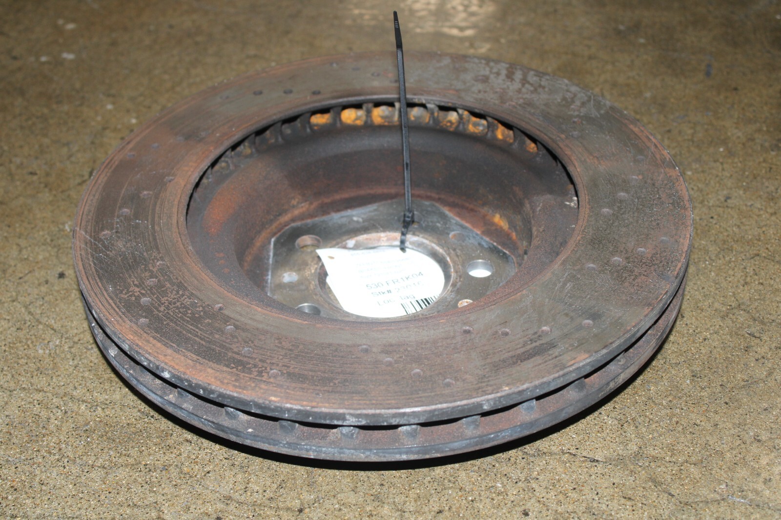 Ferrari 575, Front Brake Rotor, Used, P/N 191981