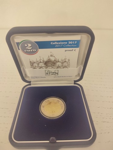 2 Euro Ita Proof 2017 San Marco Venezia - Foto 2 di 3