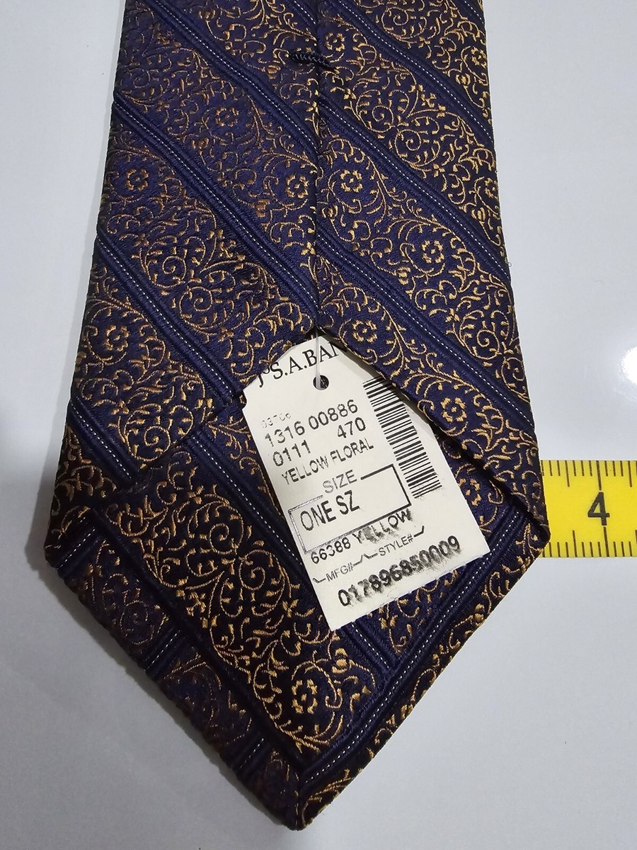 JOS.A.BANK SIGNATURE EXQUISITE HANDMADE SILK /COTTON (95/5
