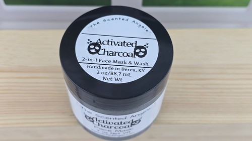 TSA Handmade Activated Charcoal 2-in-1 Mask/Wash - Remove Blackheads Clean Pores - Picture 5 of 9