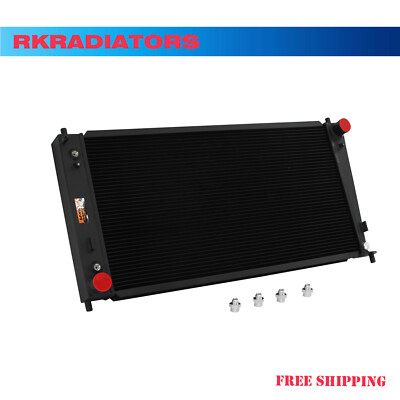 3 Row SPAWON Black Radiator Fit Ford F-150 F-250 5.4L V8 Expedition 1997-2004 AT