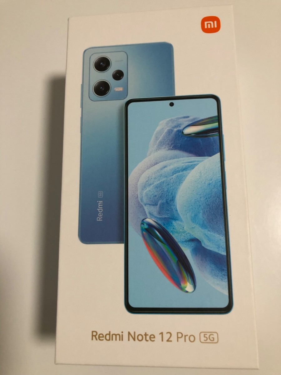 XIAOMI REDMI NOTE 12 PRO 5G 256GB 8GB RAM GSM F. UNLOCKED XIAOMI REDMI NOTE 12 PRO 5G 256GB 8GB RAM GSM F. UNLOCKED