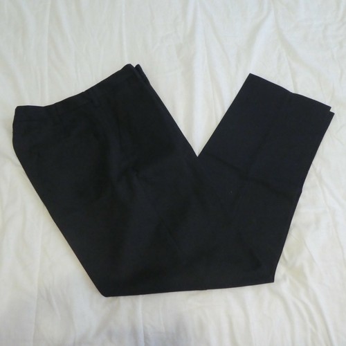 Navy Blue Work Pants Size 32 x 32 Men's Casual Uniform - Picture 2 of 6