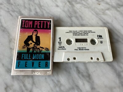 Tom Petty Full Moon Fever CASSETTE Tape 1989 MCA MCAC-6253 Free