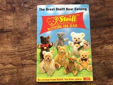 Vintage 1985 STEIFF Button in Ear Catalog BEARS BEAR