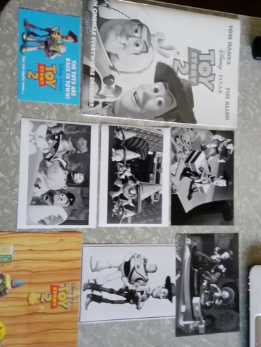 Toy Story 2 Official Movie Promo booklet & photos
