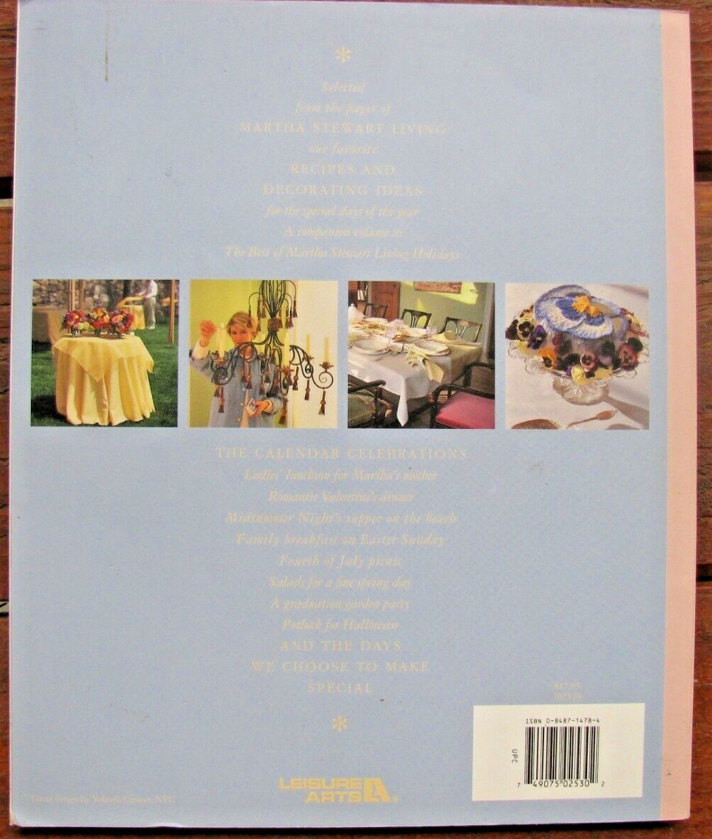 Special Occasions, The Best of Martha Stewart Living, 1994 | eBay