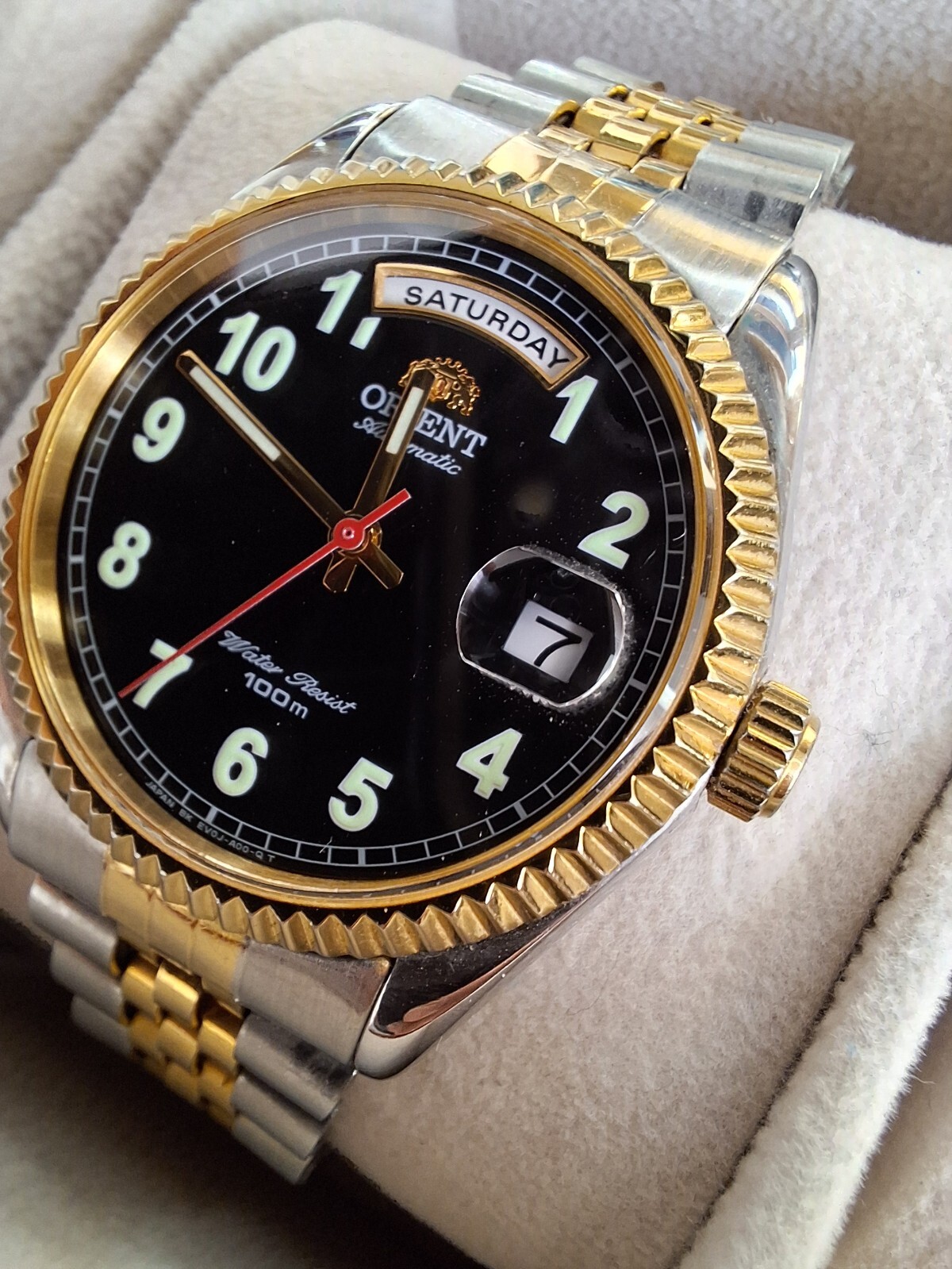 HOT Orient President Two Tone Orient President Day-date Two