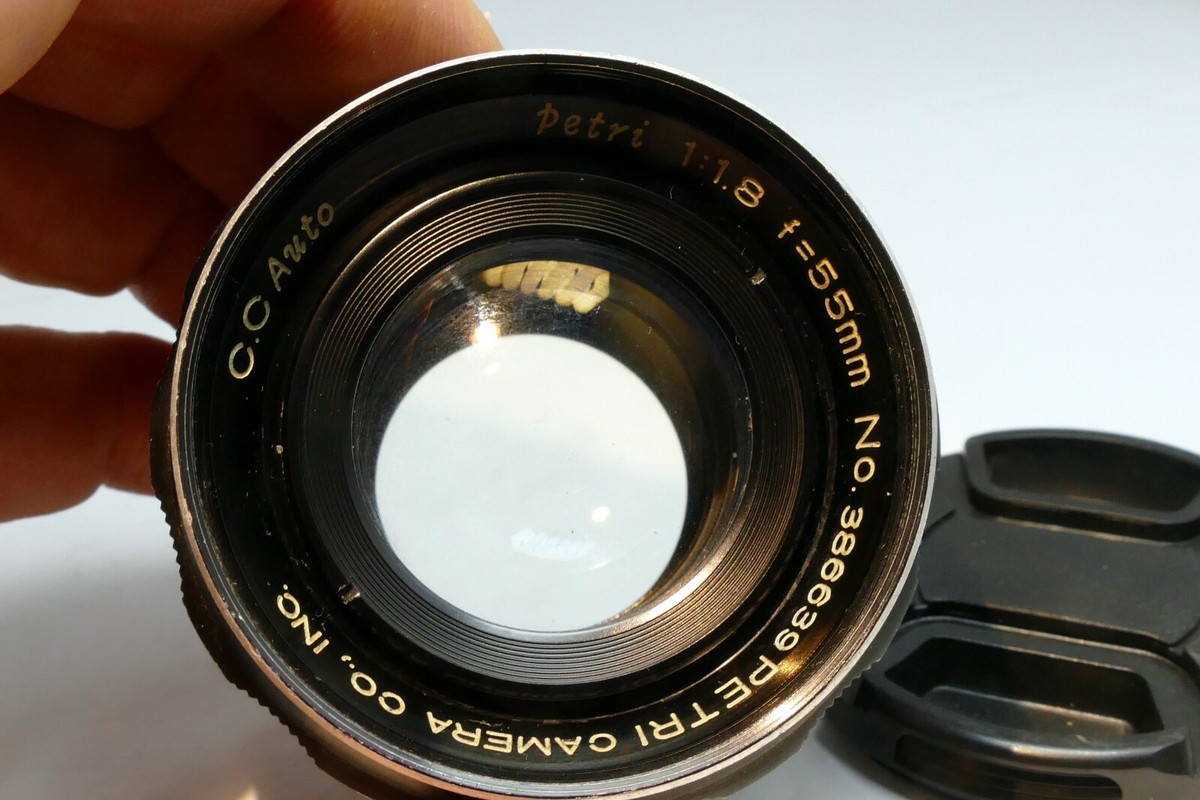 レンズ(単焦点) PETRI CAERA1:1.8f=55mm Petri 55mm F1.8 C.C Auto Prime Lens for Petri FT Mount SLR