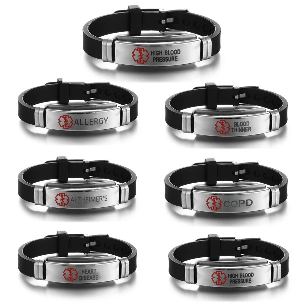 Alzheimer's medical 2024 alert bracelet