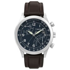 Timex Waterbury Traditional Fly-Back Chronograph 43mm Classic Watch TW2W47900