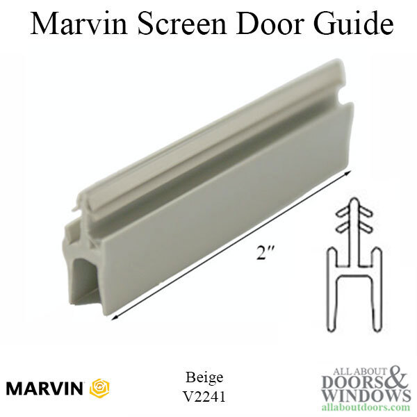 小物 Marvin Marvin Integrity Sliding Screen Door Guide 2 Inch Bottom