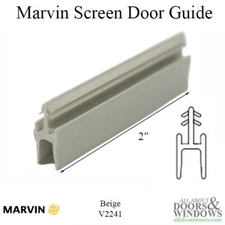 Marvin Integrity Sliding Screen Door Guide 2 Inch Bottom Screen Door Guide V2241