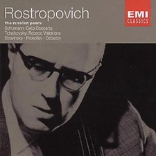 Image of ROSTROPOVICH/MOSCOW PHIL ORCH/KOZHDESTVENSKY: ROSTROPOVICH: RUSSIAN YEARS - CD