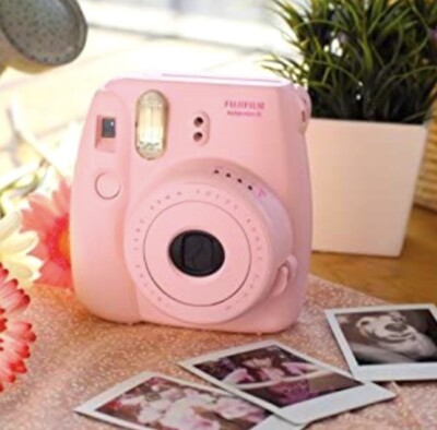 Fujifilm Instax Mini Instant Camera Pink Fully working gently preloved 