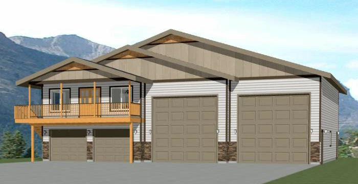 44x48 10-plex -- 4,114 Sq Ft -- PDF Floor Plan -- Instant Download -- Model 4D