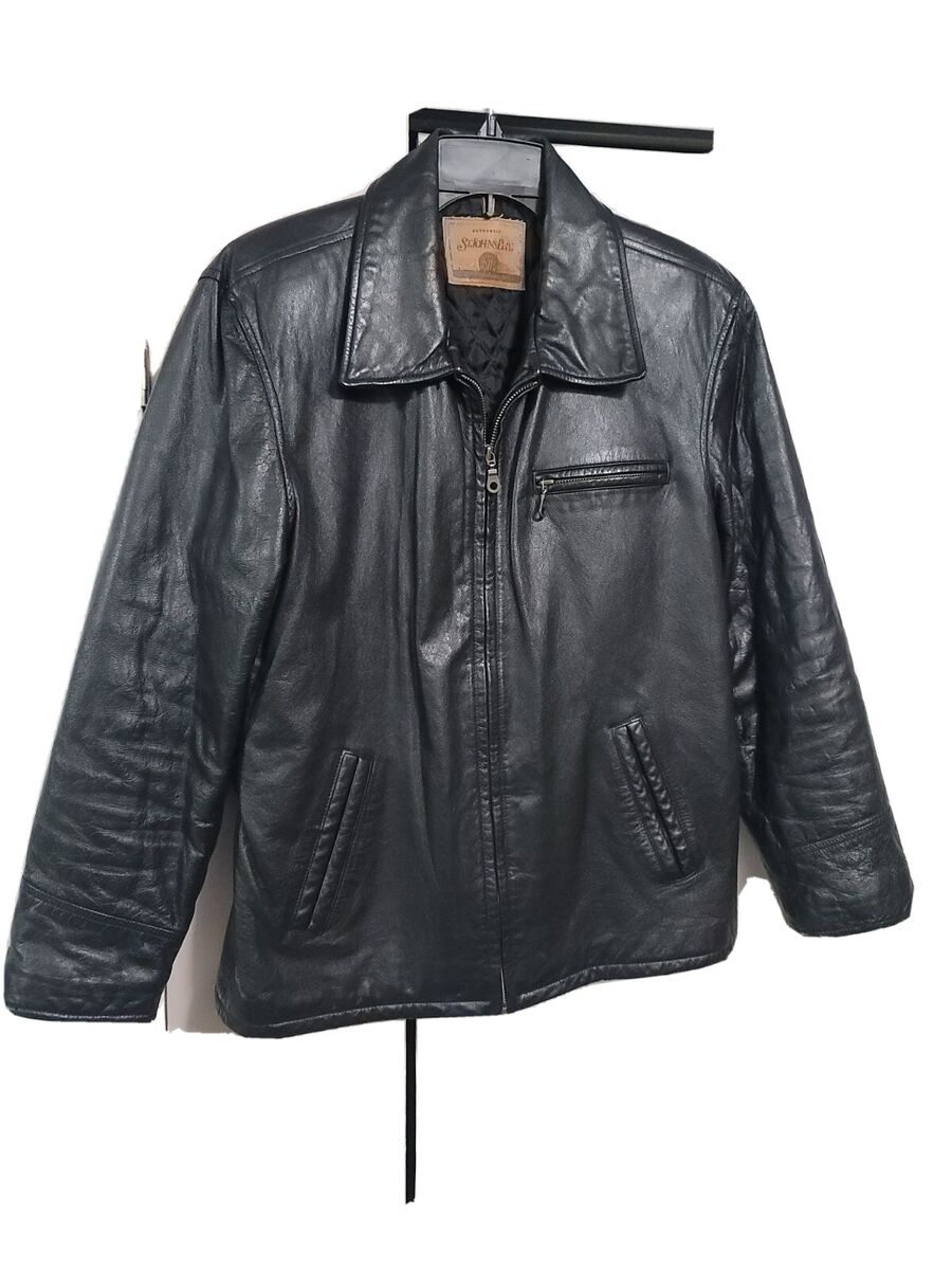 St John's Bay Genuine Leather Jacket Size ( M ) Perfect St John's Bay Genuine Leather Jacket Size ( M ) Perfect