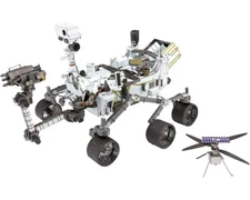 Fascinations Mars Rover Perseverance & Ingenuity Metal Laser Cut Model