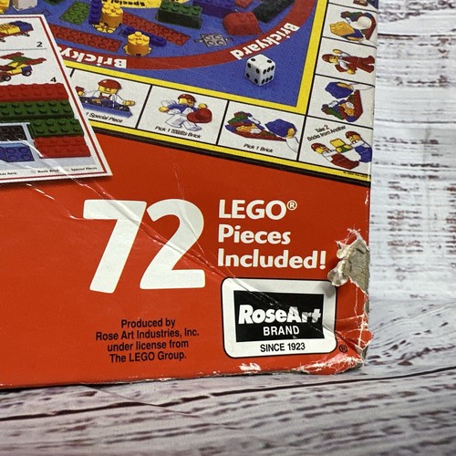 Vintage Lego Creator 1999 Rose Art The Race To Build It Board Game - Picture 3 of 11