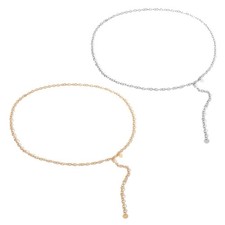 Multipurpose Waist Chain Sequins Pendant for Dresses Shorts Swimwear Decoration