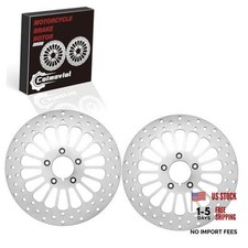 11.5'' Front Brake Rotor Dsic 2PCS Kit Compatible with Harley 11.5 front x 2