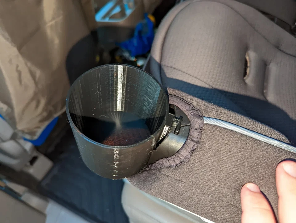 Cup Holder Replacement For Graco Car Seat - Color Black - 2 Pack - Image 4 of 4