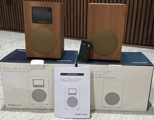 Tivoli Audio NetWorks Radio  Speaker Cherry Wood WiFi FM System NEW OPEN BOX