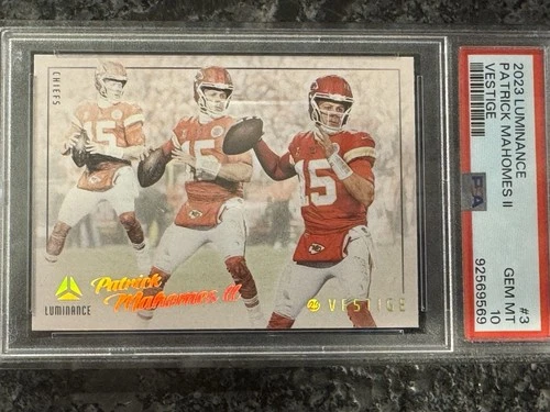 2023 LUMINANCE PATRICK MAHOMES VESTIGE PSA 10 #3