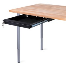 Penn Elcom Under Desk Laptop Drawer, Lockable, for 14 Laptops - Sliding Securit