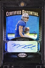 2021 Panini Certified - Certified Potential Signatures 1/1 T.J. Hockenson Auto