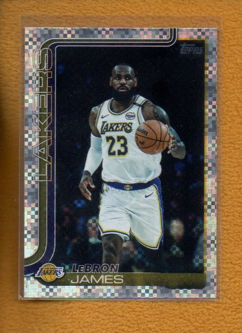 LeBron James 2025-26 Topps Basketball Base Victory #150