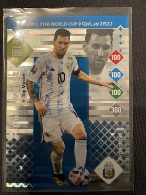 Panini Road to Qatar World Cup  2022 Top Master Nr. 2 Lionel Messi Argentina