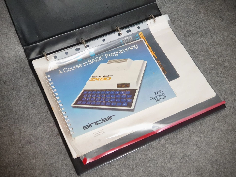 SINCLAIR ZX80 Operating Manual / Anleitung und Unterlagen zur Programmierung - Bild 3 von 4