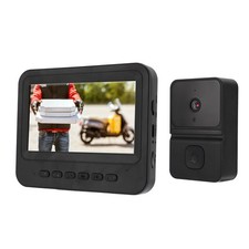Video Doorbell System 4.3in Display Screen 1080P Doorbell Camera APP 2 Way V New
