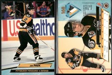 🏒 1992-93 Fleer Ultra - Jim Paek Penguins #168