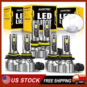 H11 9005 9006 LED Kit phare High Low Beam Bulb Super Bright 6500K Blanc A+