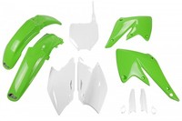 Kunststoff Verkleidung Kit Full Kawasaki KXF 250 2004 - 2005 Ufo Plast Replica